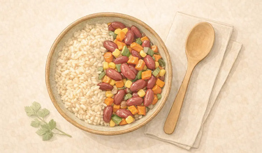 Budget-Friendly Bean & Rice Power Bowls - фото