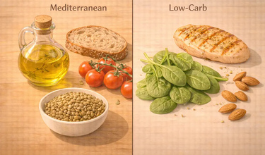 Mediterranean vs Low-Carb Which Diet Is Easier to Maintain - фото