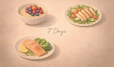 7-Day Balanced Fat Loss Meal Plan for Real Life - фото